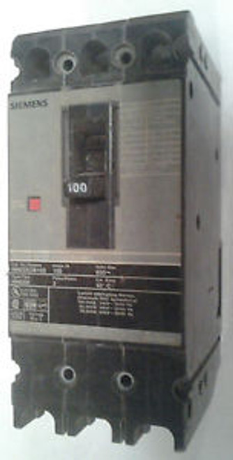 Siemens HHED63B100 Breqker, 100A, 3P, 600V, VERY , tested & Guaranteed