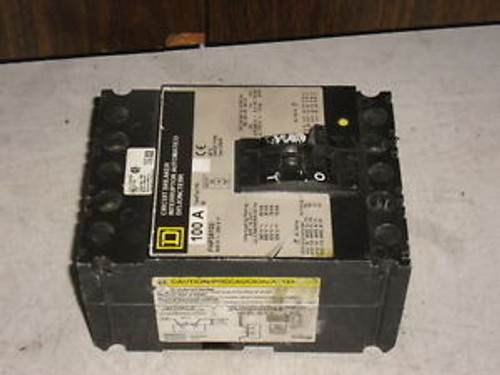 SQUARE D CIRCUIT BREAKER FHP36100