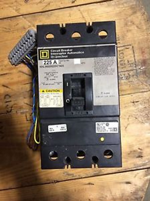 Square D KHL3622522DC1625 225 Amp Circuit Breaker 500 VDC