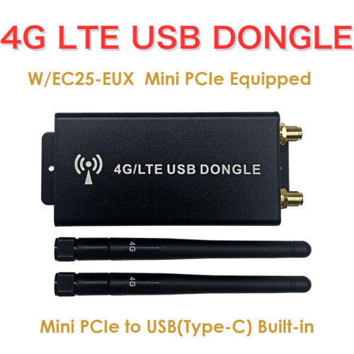 4G Lte Usb Dongle W/Sim Card Slot Mini Pcie Adapter For Wwan Ec25-Eux Wireless