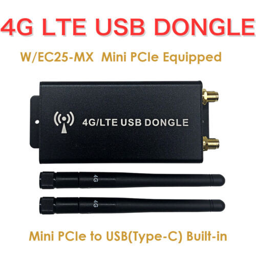 4G Lte Usb Dongle W/Sim Card Slot Mini Pcie Adapter For Wwan Ec25-Mx Wireless