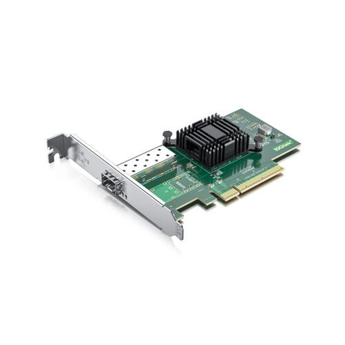 10Gb Pci-E Nic Network Card, Single Sfp+ Port, With Intel 82599En Controller,...