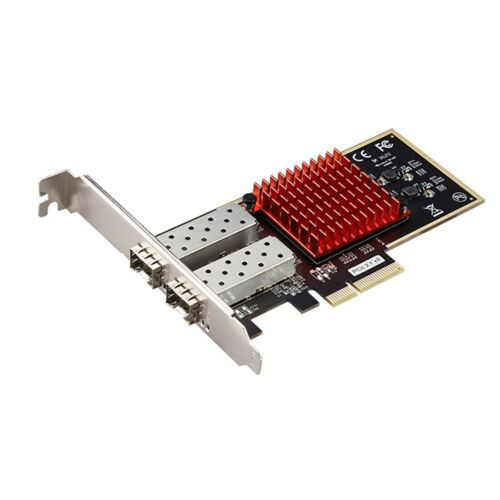 For Intel 350 Chips (I350-Am4) Pcie X4 Rj45 Sfp 2 Ports 1G Ethernet Network Card