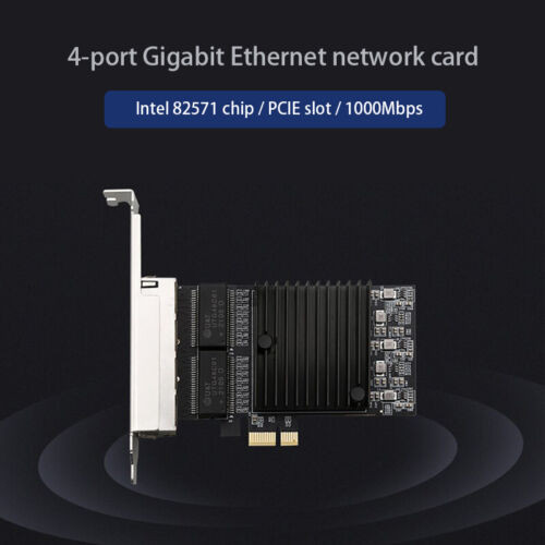 Pcie Gigabit Network Card Electrical Port Ethernet 1000M Rj45 Lan Adapter For Pc