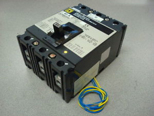 USED Square D FAL360601212J 60 Amp Industrial Circuit Breaker 600VAC