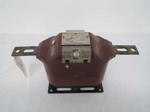 GENERAL ELECTRIC GE CM-5 31162XX9 RATIO 100-5A CURRENT TRANSFORMER B409114