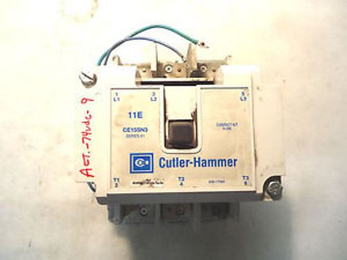 CUTLER-HAMMER CE15SN3 SERIES A1 CONTACTOR