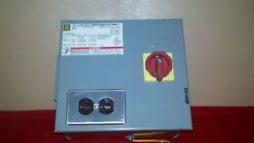 Square D Class 9070 SK500G1 Transformer Disconnect