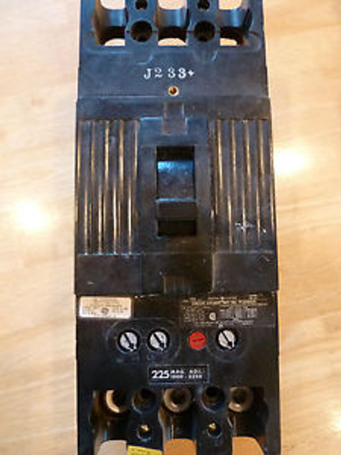 General Electric TFJ236225 Breaker (3 pole, 225amp, 600v)