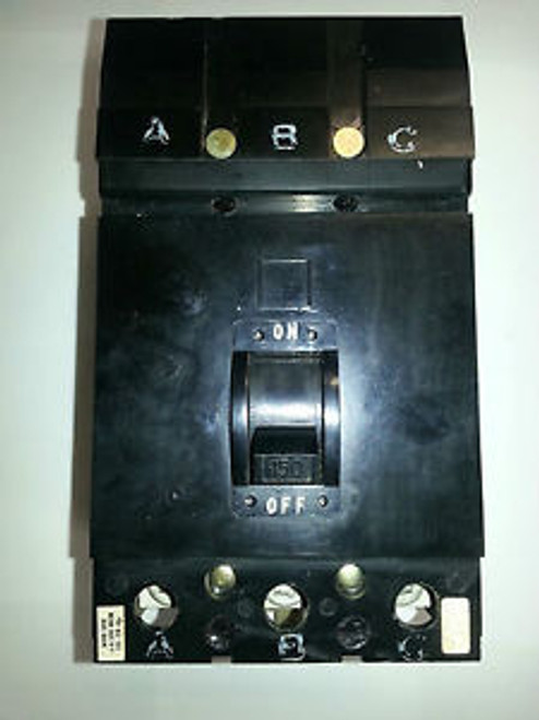 Q2-32150 USED SQUARED BREAKER 3POLE  150AMPS