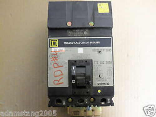 Square D FA FA32090 3 pole 90 amp 240v Circuit Breaker Writing on label