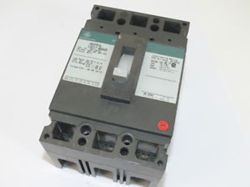 Used General Electric TED134030 3p 30a 480v Breaker 1-yr WARRANTY
