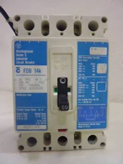 Westinghouse 80 Amp Circuit Breaker   FDB3080L   46722