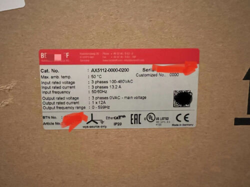1Pcs New Ax5112-0000-0202