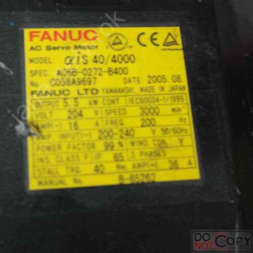 1Pcs 100% Tested A06B-0272-B400