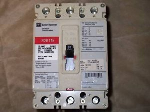 cutler hammer  fdb fdb3020L FDB3020 20 amp  breaker