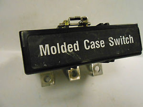 CUTLER-HAMMER / WESTINGHOUSE MOLDED CASE SWITCH 1492D92G03 .........WG-236
