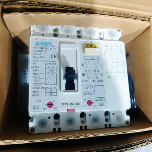 1Pc  New  3Vf3112-1Ms47-0An1 4P 100A