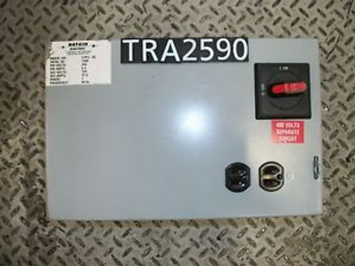 Daykin 1.5 KVA LTFS-03 Single Phase Control Transformer (TRA2590)