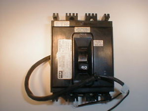 Federal Pacific FPE NEF437060 3 Pole 60 Amp 480 Volt Shunt Trip Circuit Breaker