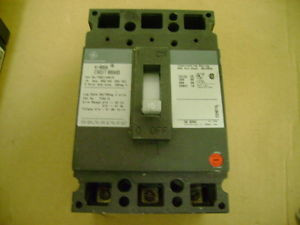 GE CIRCUIT BREAKER CATTHED13015 15 AMP 480 VOLT 3 POLE 3 PHASE