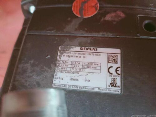 1Pcs Used Working 1Fk7081-2Af71-1Qg0