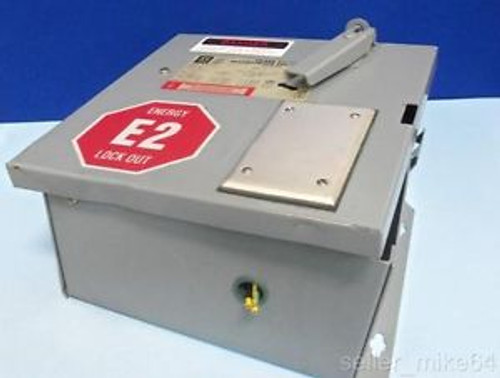 SQUARE D SK5271S CLASS 9070 230/460 VOLTS 50/60 HERTZ TRANSFORMER DISCONNECT