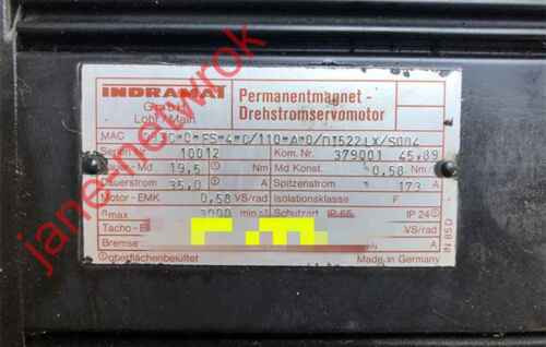 1Pc Used 093C-0-Fs-4-C/110-A-0/Di522Lx/S004