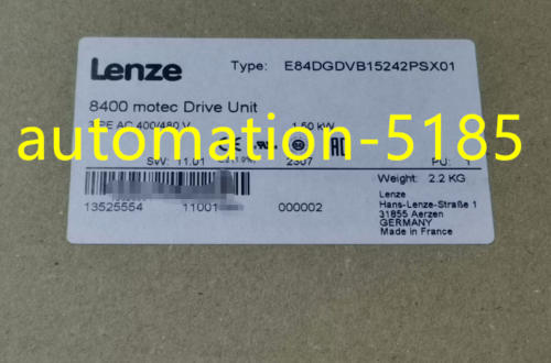 1Pcs Lenze E84Dgdvb15242Psx01 Inverter New Fedex Or Dhl