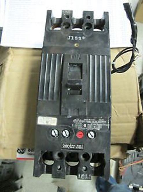 GE TFK236200, 200 Amp Circuit Breaker, 24 Volt Shunt Trip
