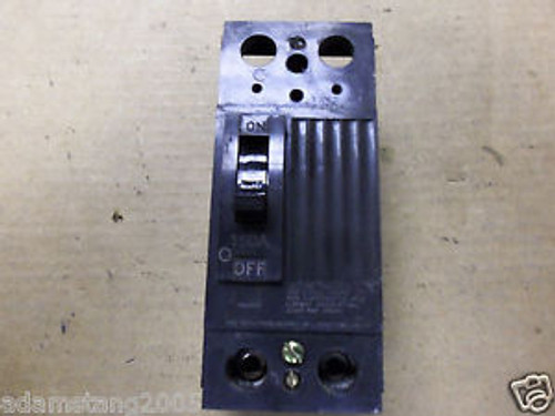 GE THQD THQD22150 150 amp 2 pole 240v Circuit Breaker chipped