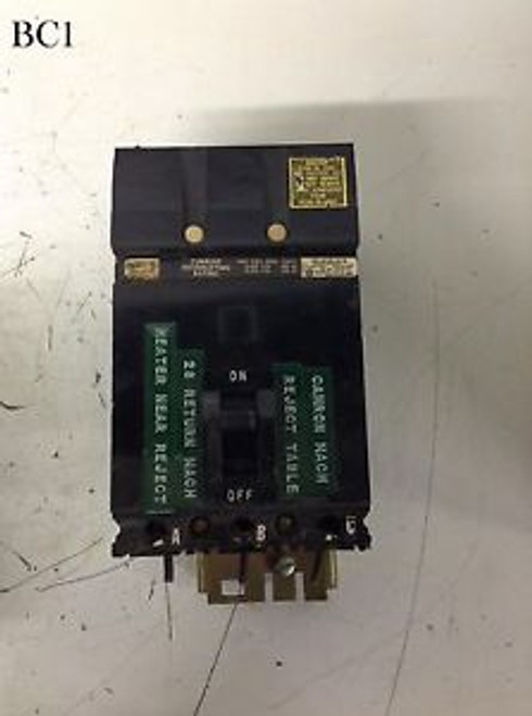 Square D I-Line Circuit Breaker 30 Amp 3 Pole FA34030 FA-34030 480 VAC