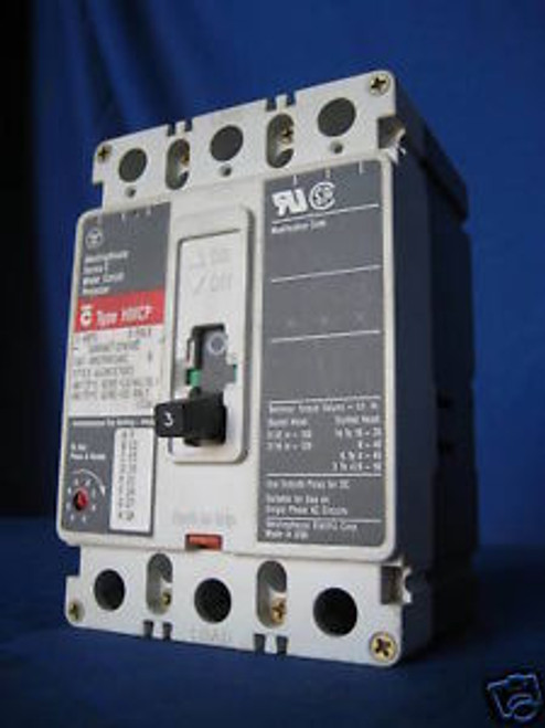 WESTINGHOUSE HMCP003AOC 3A 600VAC 3P CIRCUIT BREAKER