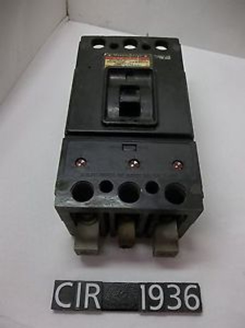 Westinghouse JA3125W 125 Amp 3 Pole Circuit Breaker (CIR1936)