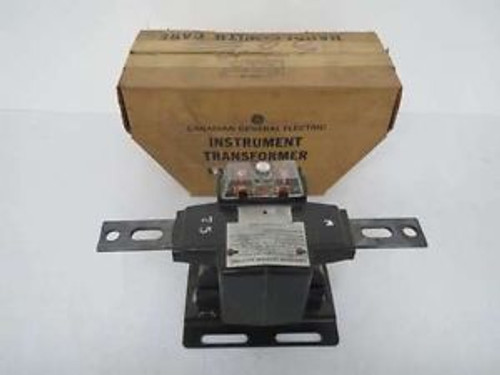 GENERAL ELECTRIC GE CM-2.5 85021006 RATIO 75:5 CURRENT TRANSFORMER B409055