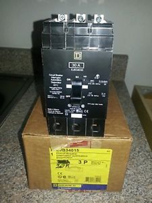 Square D EJB34030 Molded Case Circuit Breaker 480 V 3 Pole 30 Amp