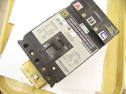 Square D FA36015 FA I-Line Molded Case Circuit Breaker 15 Amp 3 Pole 600 volt