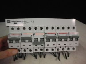 Cutler Hammer WBC2F6 w/ WMS2D10, WMS2B13, WMS2D05, (3) WMS2D13 Circuit Breakers