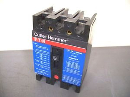 CUTLER-HAMMER CIRCUIT BREAKER CAT FH360100A 100A/600V/3POLE