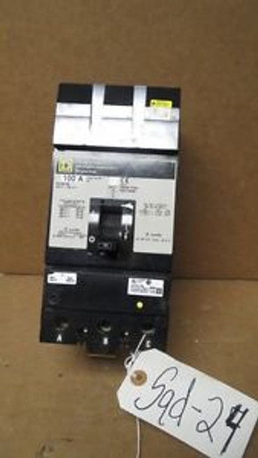 SQUARE D 100 AMP I LINE BREAKER KH36100 KH 100 AMP I LINE BREAKER