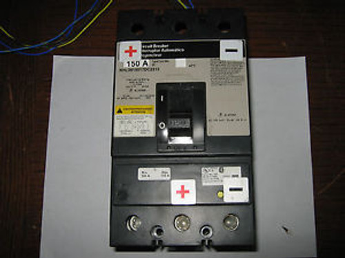 Square D KHL3615017DC2315 Circuit Breaker, 150 Amp, Type KAL, Used