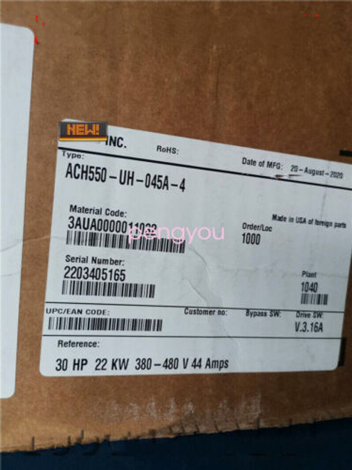 1Pc   New  Ach550-Uh-045A-4