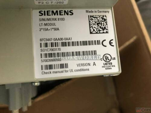 1Pcs Siemens 6Fc5447-0Aa00-0Aa1 6Fc5 447-0Aa00-0Aa1 New