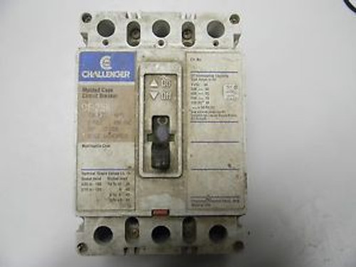 CHALLENGER CF3158 MOLDED CASE 3POLE 600V-AC CIRCUIT BREAKER