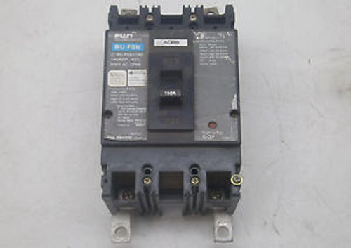 FUGI ELECTRIC BU-FSB2150 150A AMP CIRCUIT BREAKER 600V AC 2 POLE