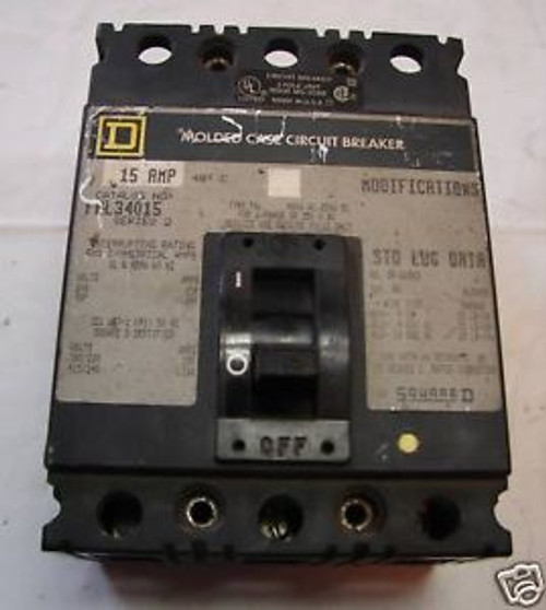 Square D FAL34015 3 Pole Circuit Breaker