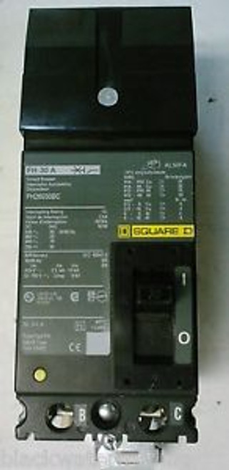 Square D FH 30A Circuit Breaker FH26030BC