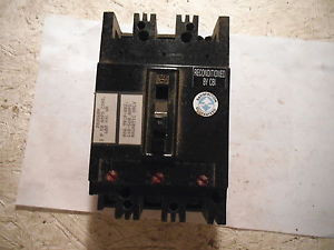 WESTINGHOUSE FA3560M 3 POLE 50 AMPS 600 VAC- USED  SEE DESCRIPTION