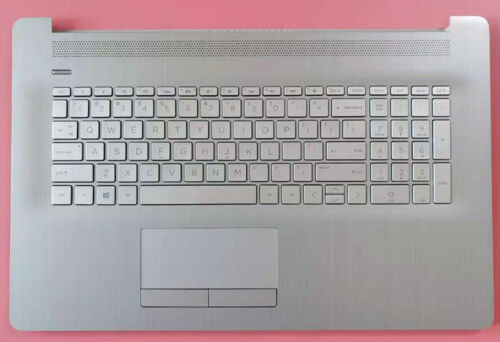 New Hp 17By 17-By 17-Ca Palmrest Keyboard Backlit & Touchpad Silver L92784-001