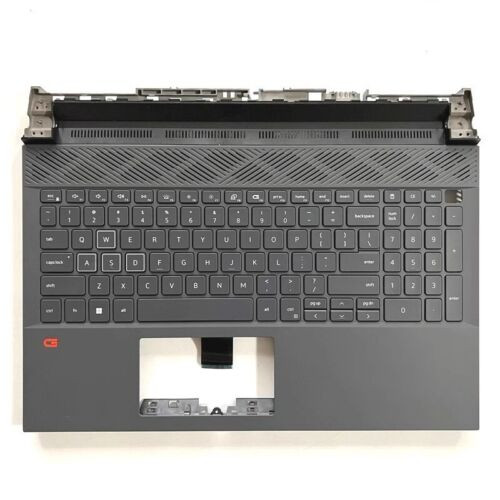 New For Dell G15 5510 5511 5515 Palmrest Upper Case W/Us Rgb Backlit Keyboard